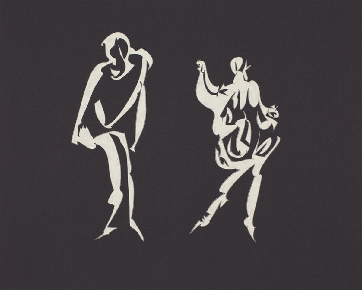 Dessin Decoupée by Frederick Sommer