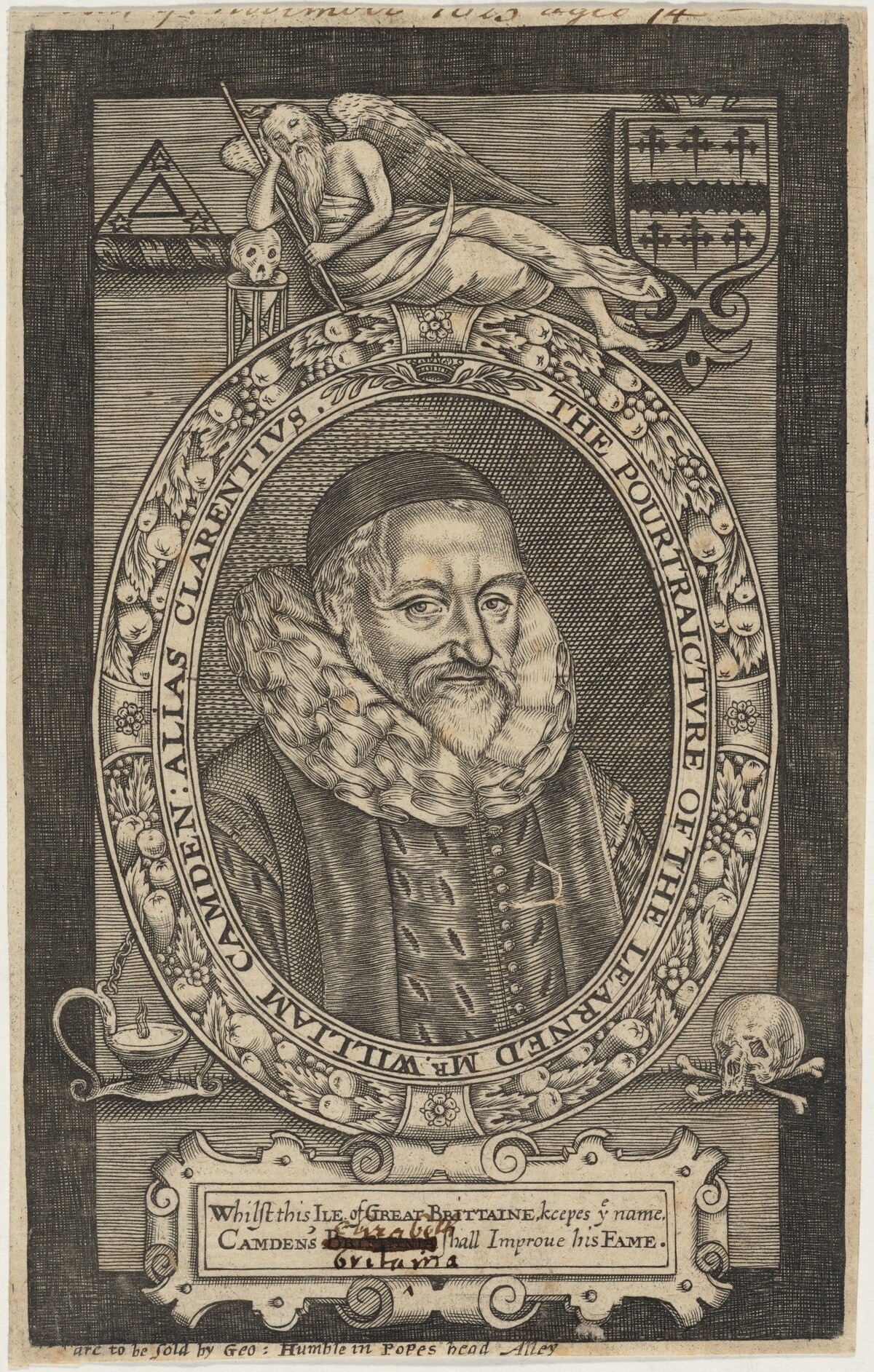 William Camden by Unknown Artist