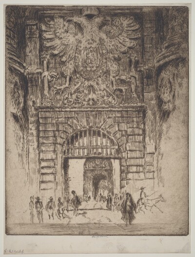 Puerta Visagara, Gate of Madrid, Toledo