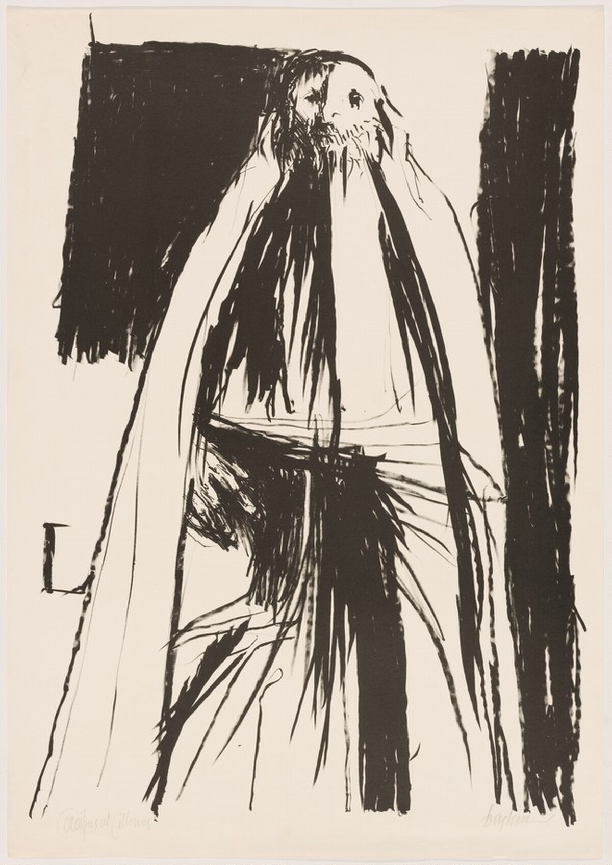 Patriarch/Oedipus at Colonus by Leonard Baskin