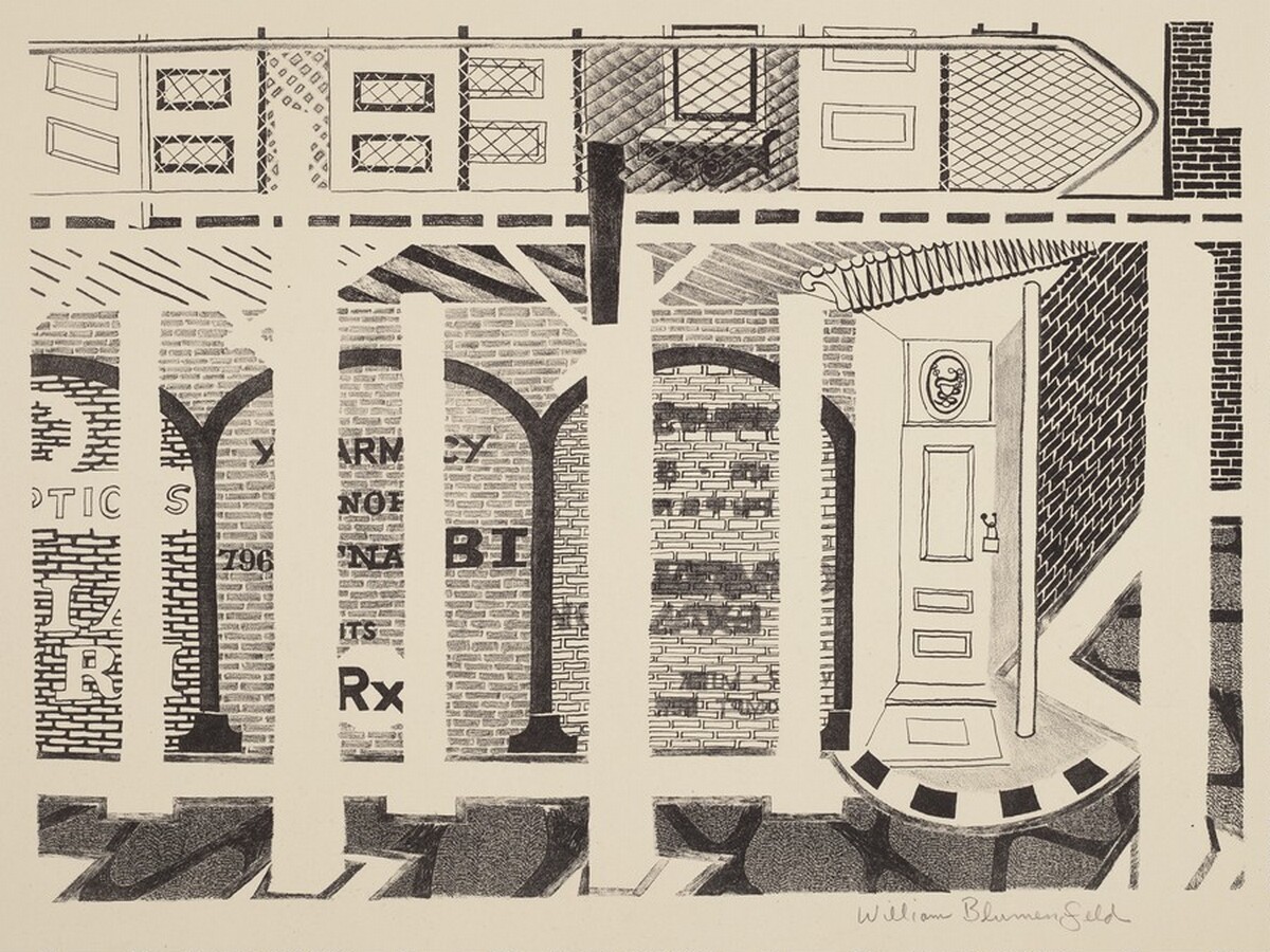 Untitled (Urban Architectural Fragments) by William Blumenfeld
