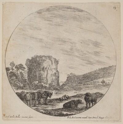 Landscape with Antique Ruins