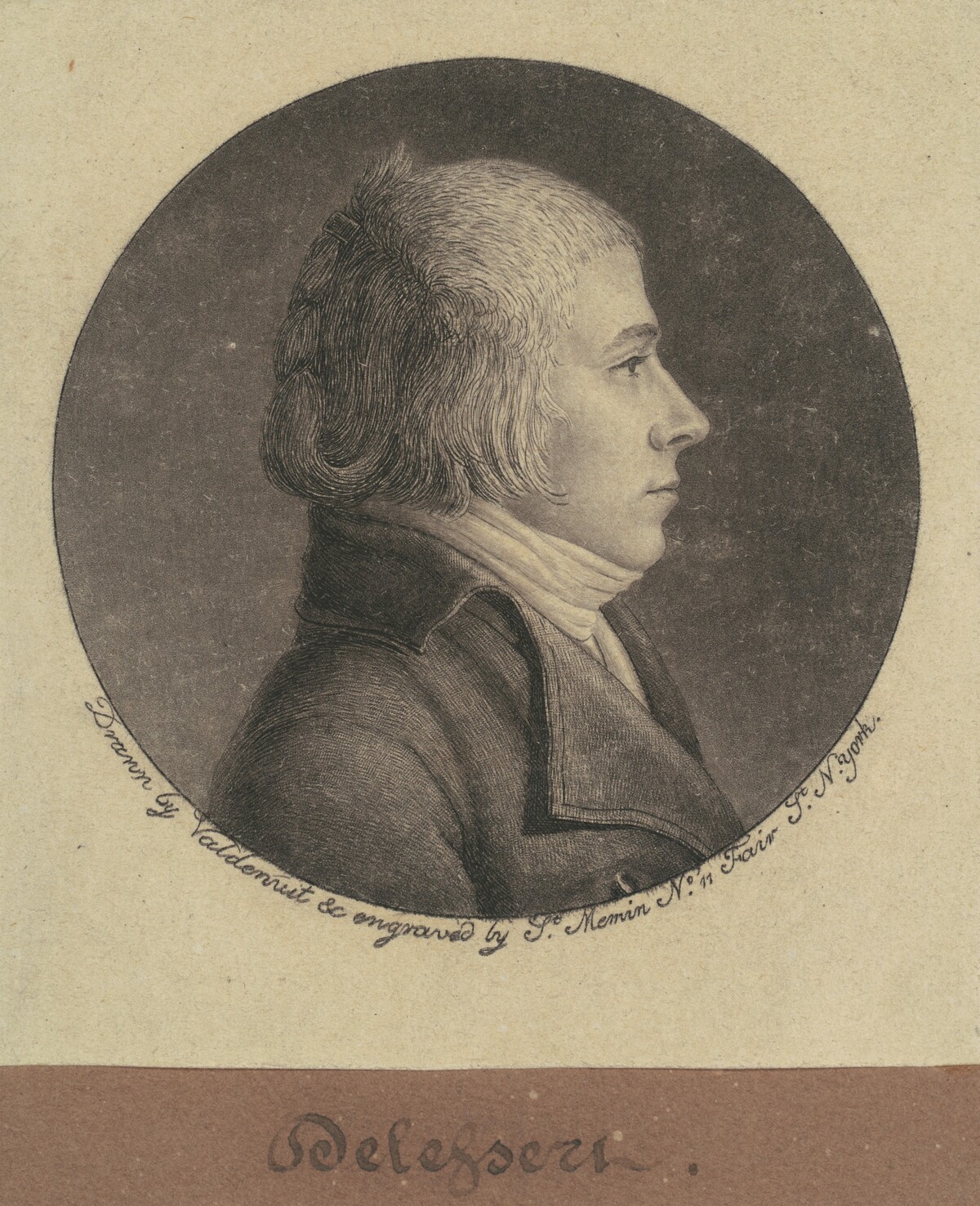 Delessert by Charles B. J. Févret de Saint-Mémin