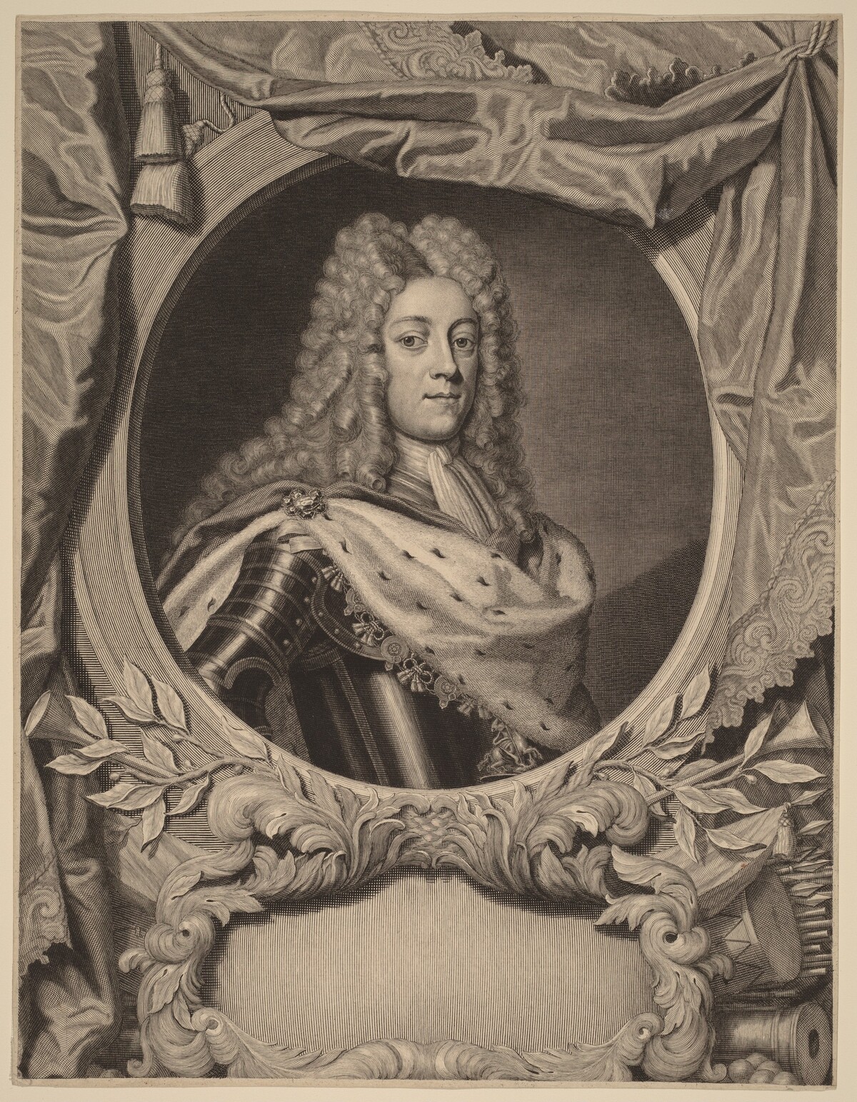King George II by Pieter Stevens van Gunst