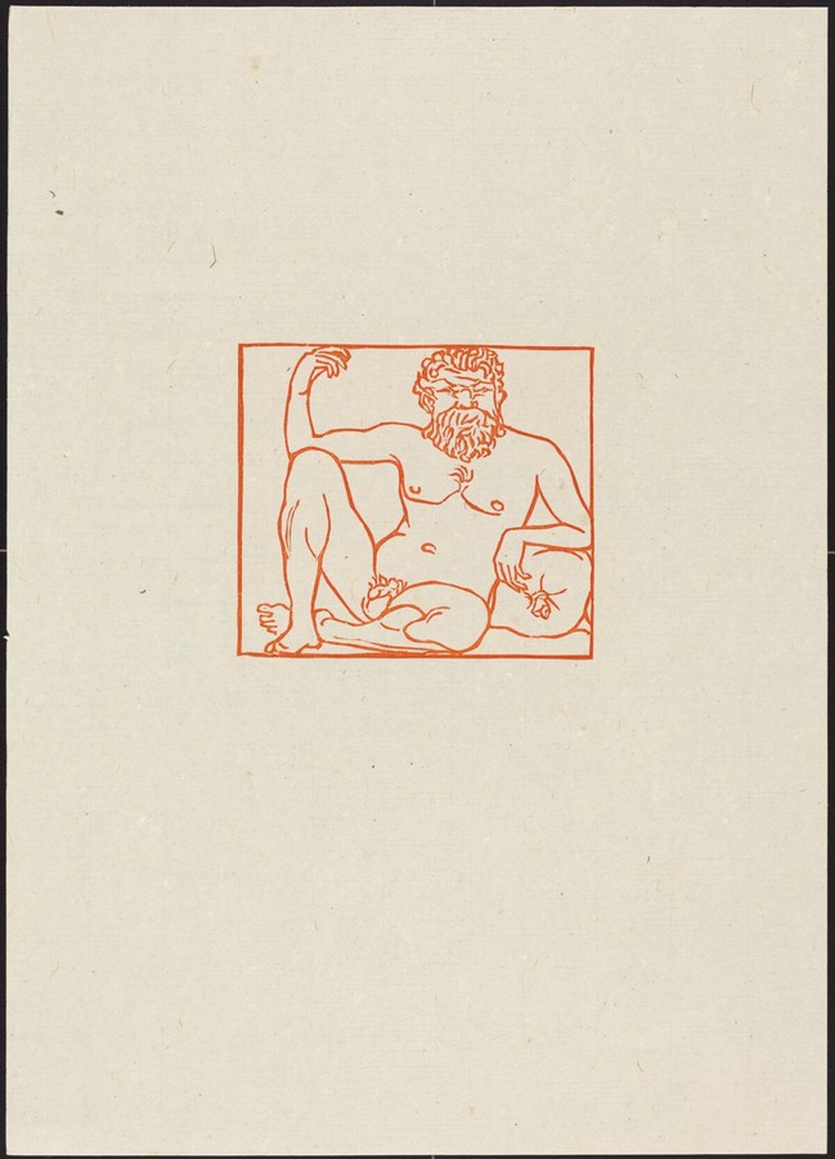 Sixth Eclogue: Silenus by Aristide Maillol