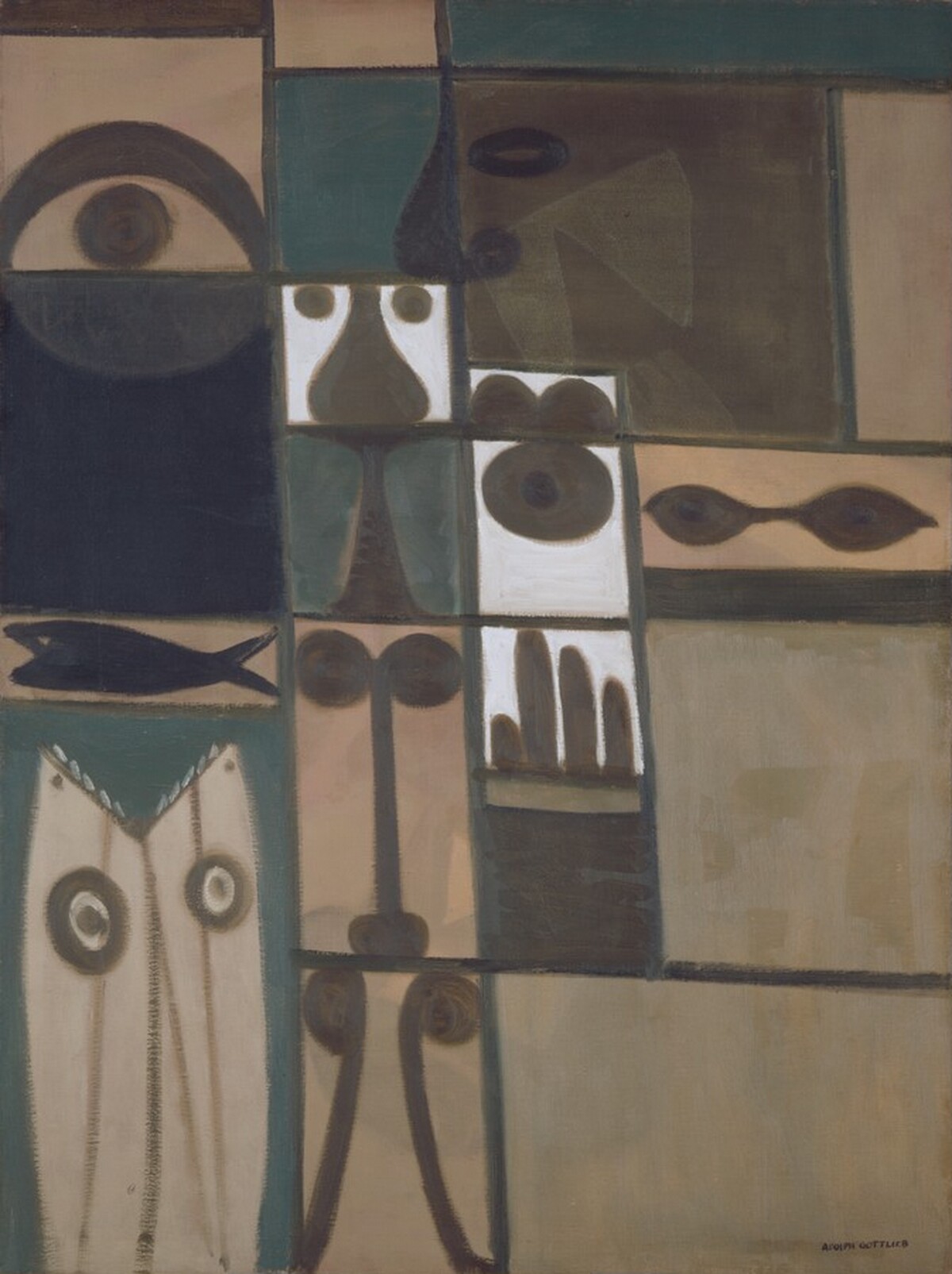 Pictograph by Adolph Gottlieb