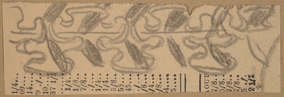 Study for a Border Design by Charles Sprague Pearce