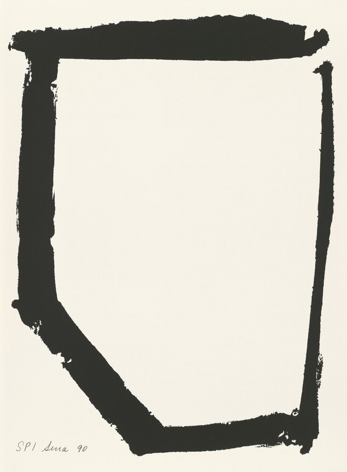 Film Forum Print by Richard Serra
