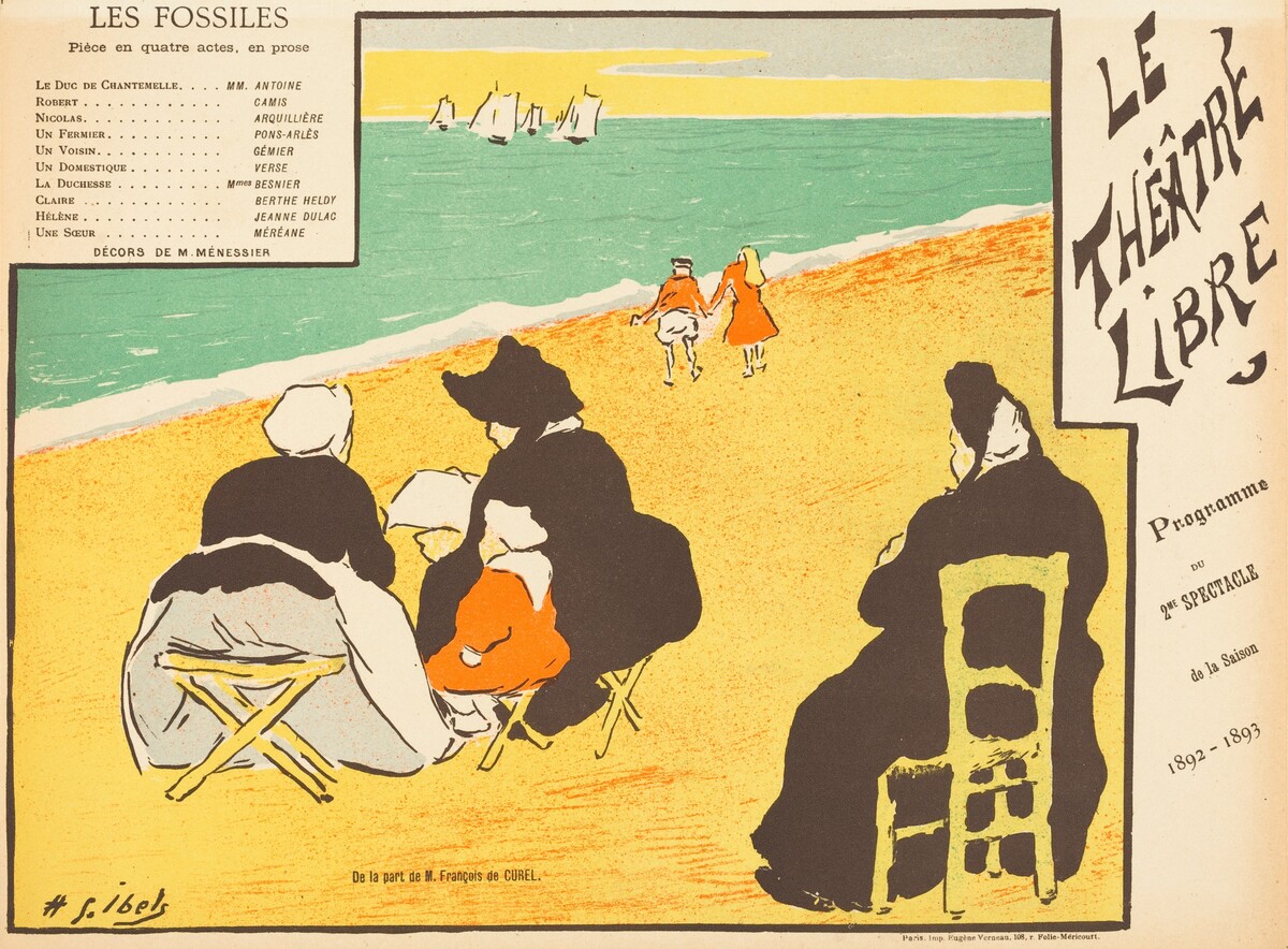 Les Fossiles by Henri-Gabriel Ibels