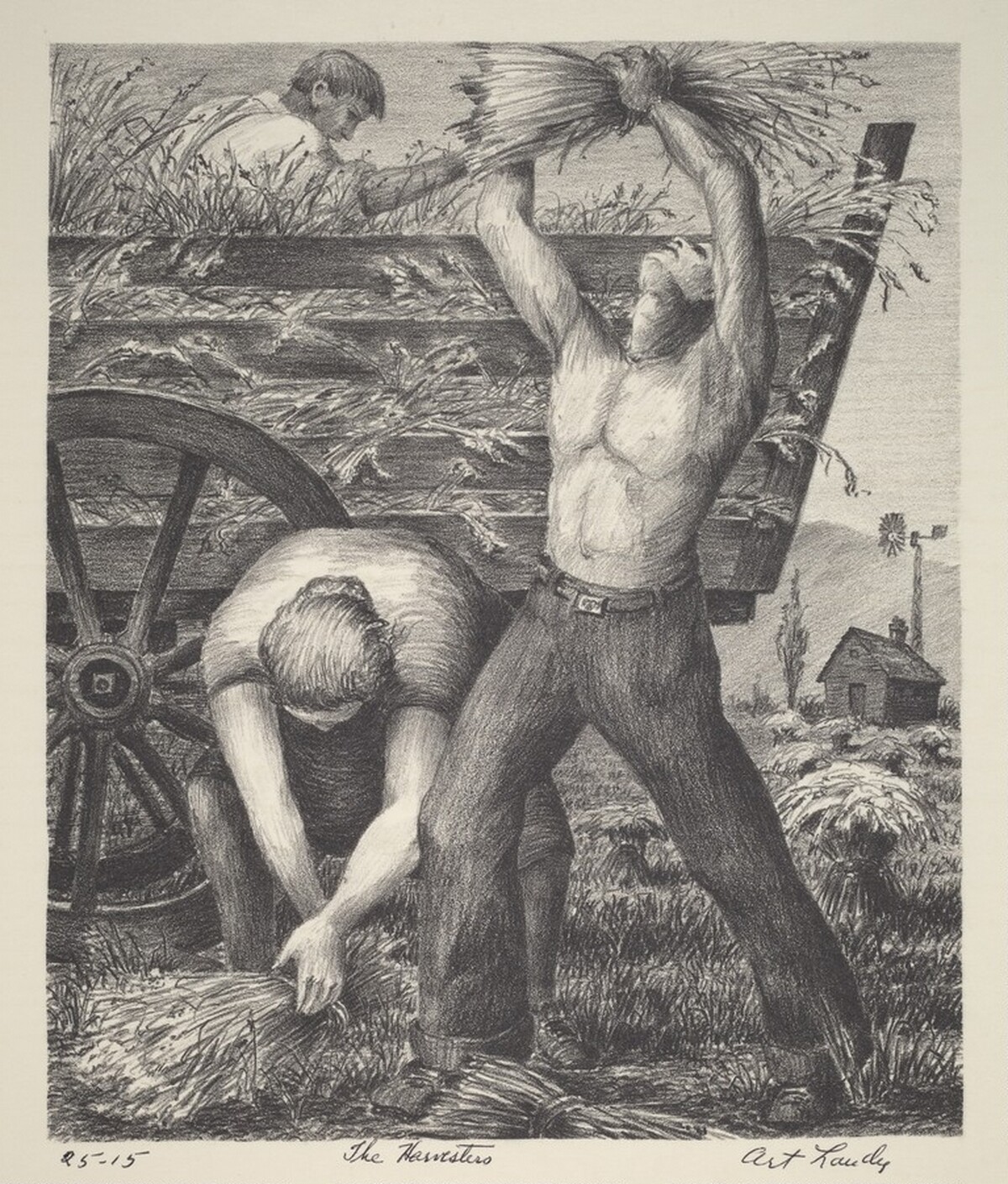 The Harvesters by Art Landy