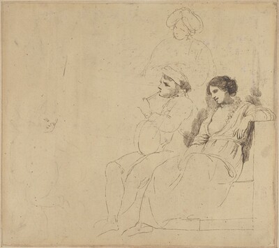 Study for "The Rustic Dancers"