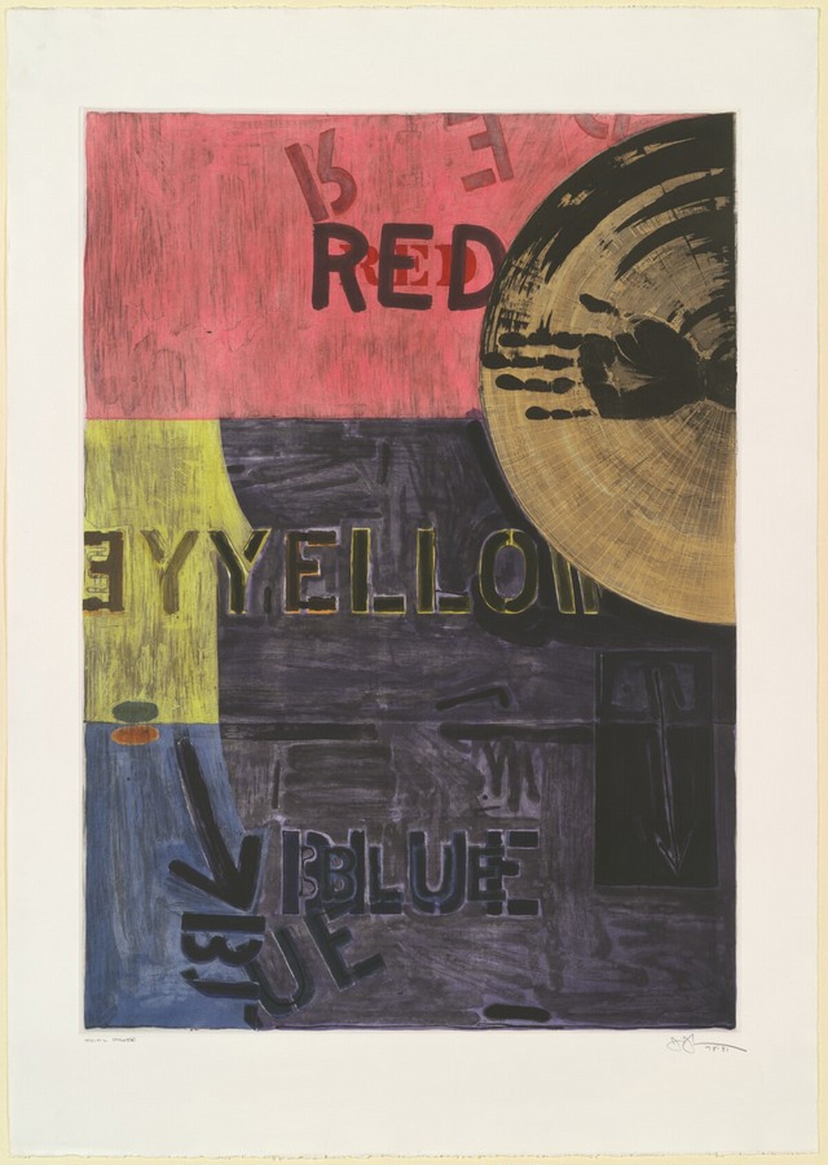 Periscope [trial proof] by Jasper Johns