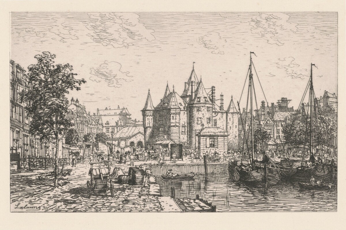 Le Wagg-Poids de la Ville d'Amsterdam by Maxime Lalanne