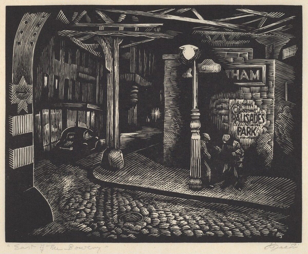East of the Bowery by Eli Jacobi
