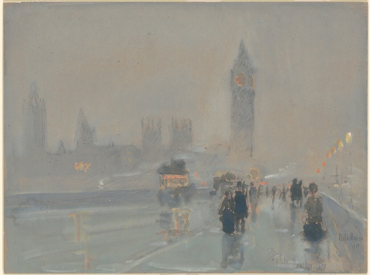 Big Ben by Childe Hassam