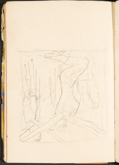 Mehrfigurige Kompositionsskizze (Figural Sketch) [p. 28]