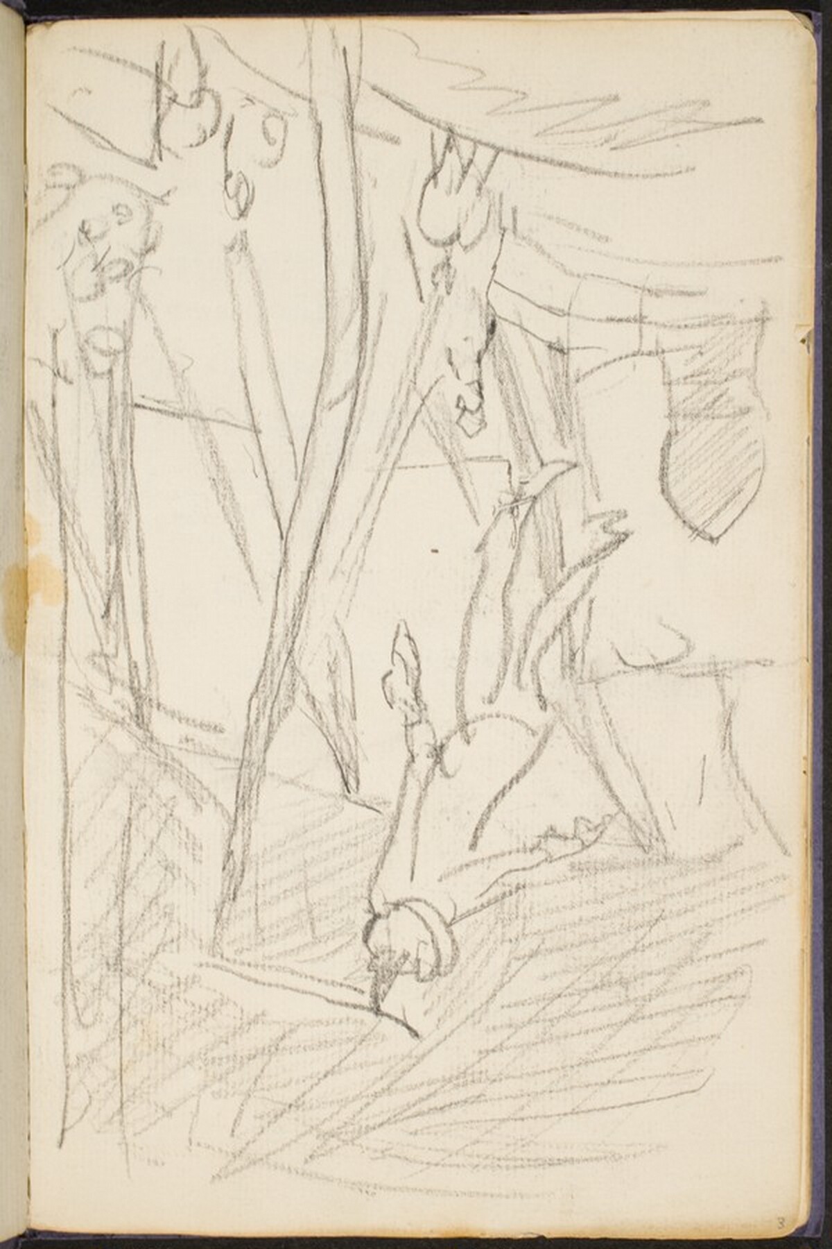 Zirkusszene (Circus Scene) [p. 3] by Max Beckmann