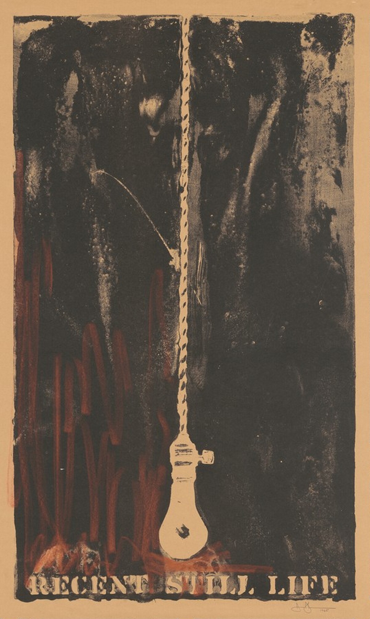 Recent Still Life [working proof] by Jasper Johns