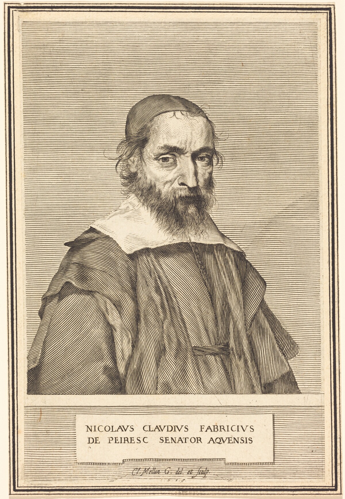 Nicolas-Claude Fabri de Peiresc by Claude Mellan