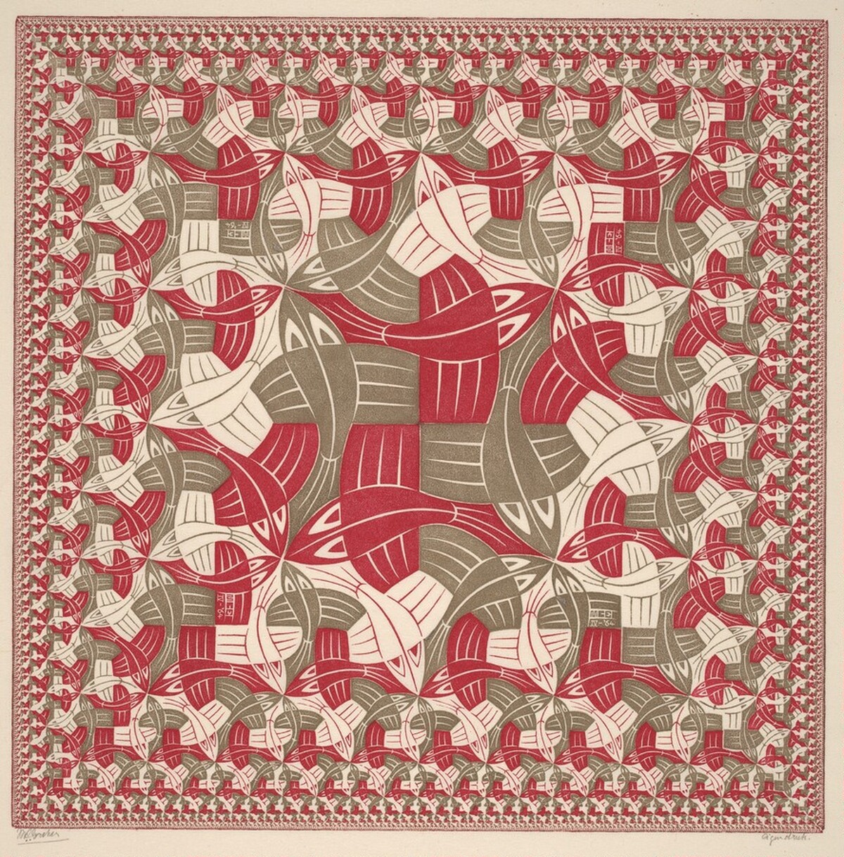 Square Limit by M.C. Escher