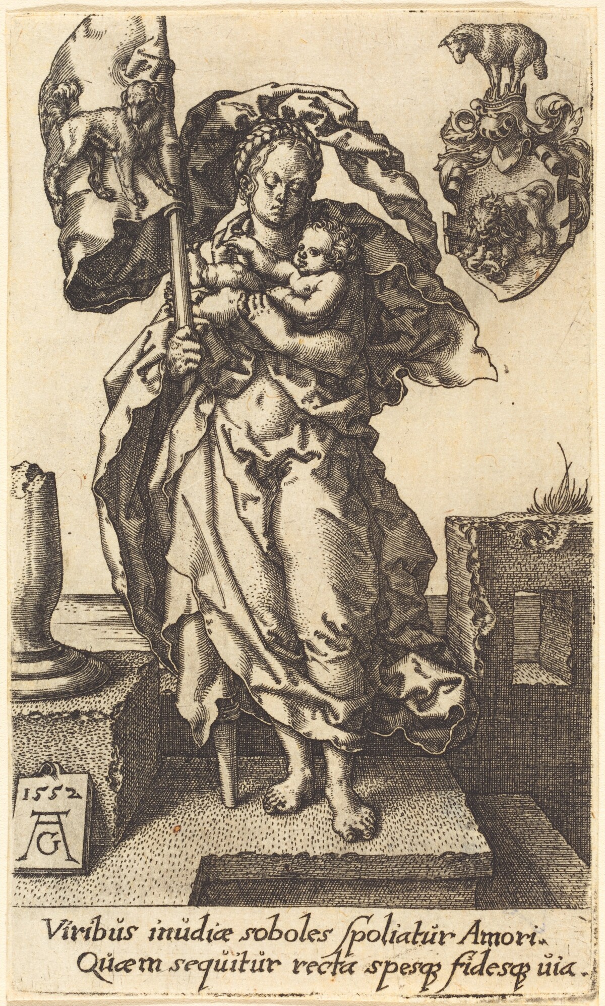Compassion by Heinrich Aldegrever