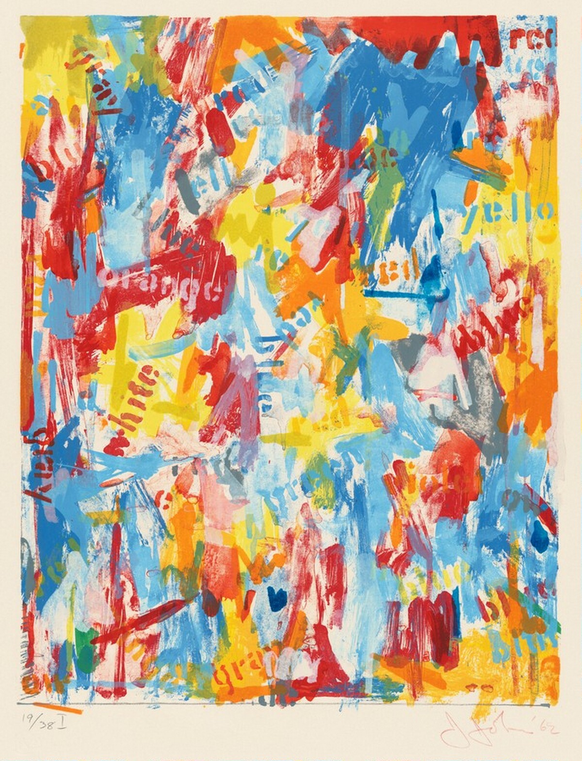 False Start I by Jasper Johns