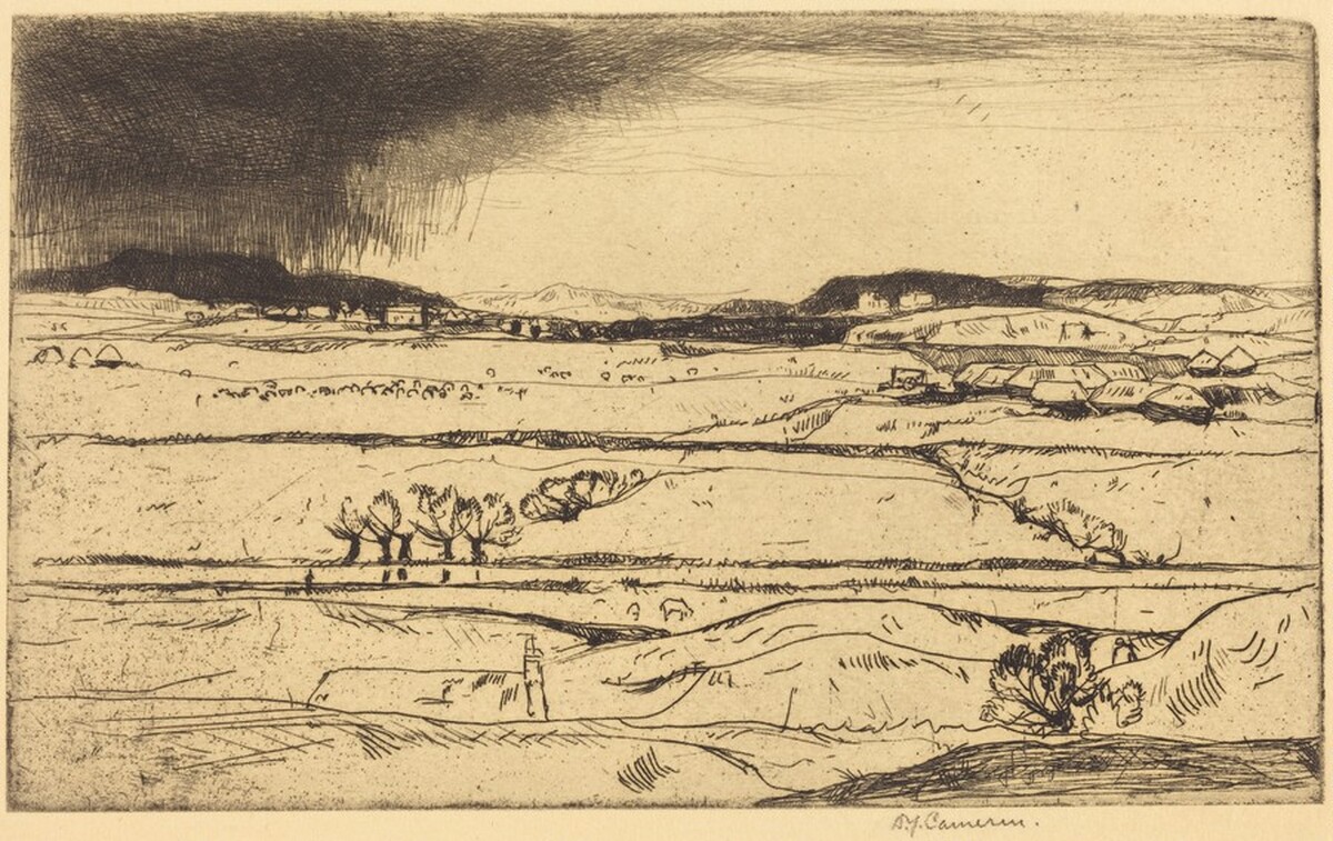 Near Droxford by David Young Cameron