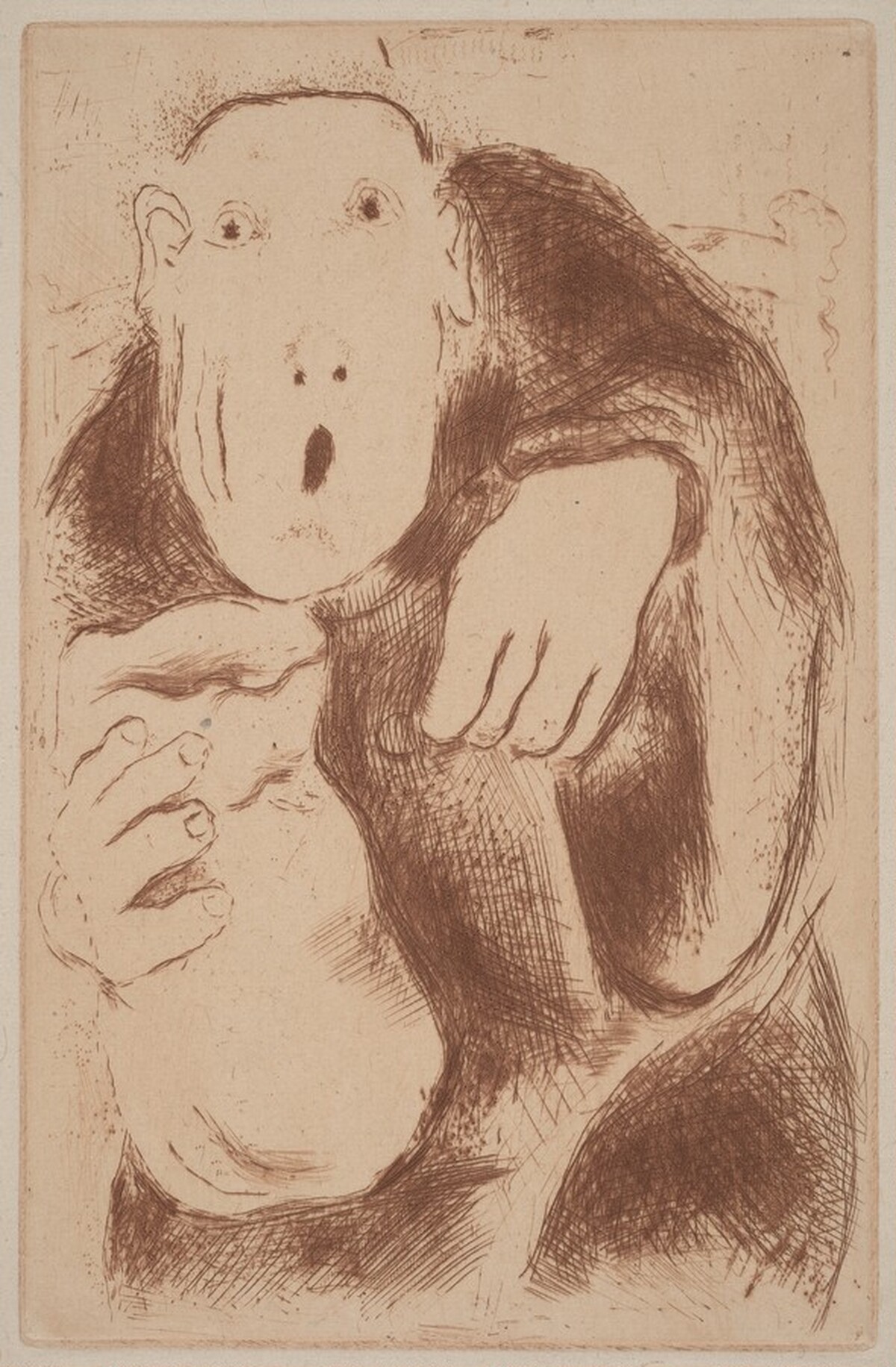 Greed I by Marc Chagall