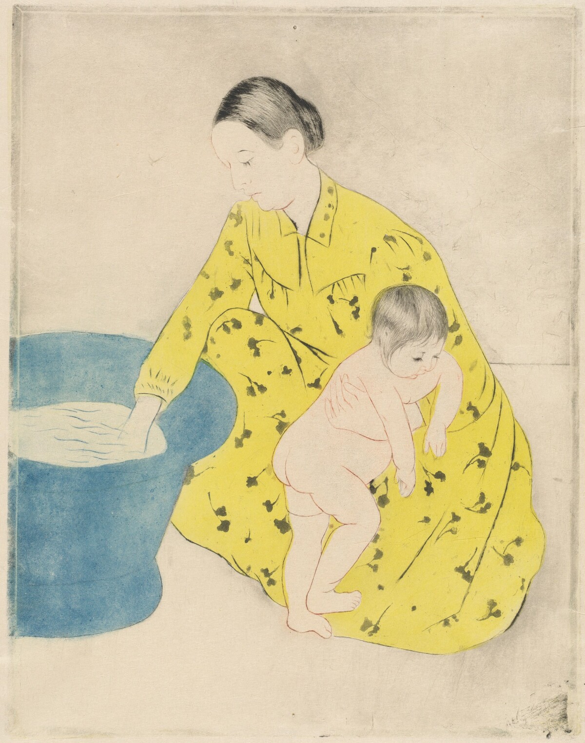 The Bath by Mary Cassatt