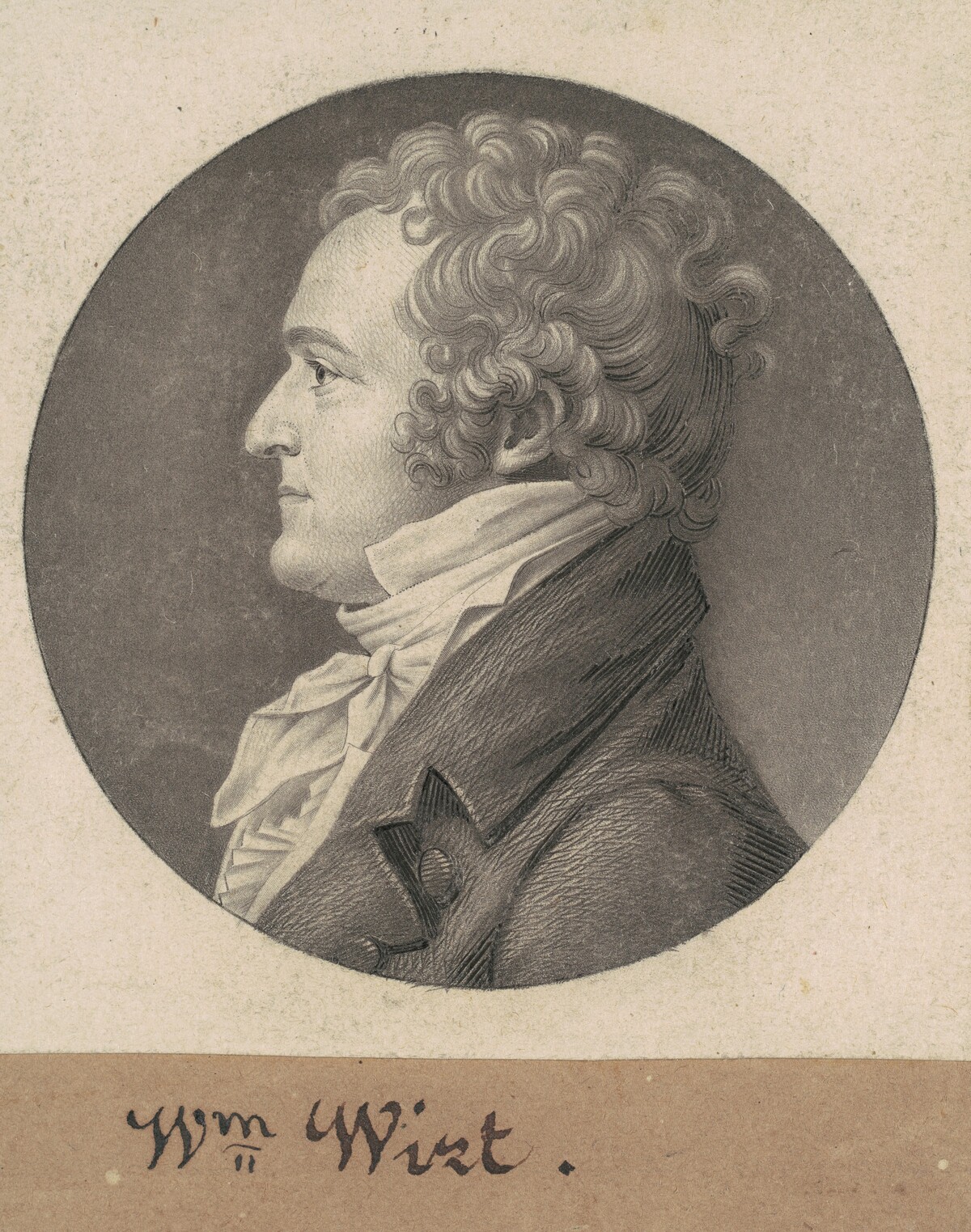 William Wirt by Charles B. J. Févret de Saint-Mémin