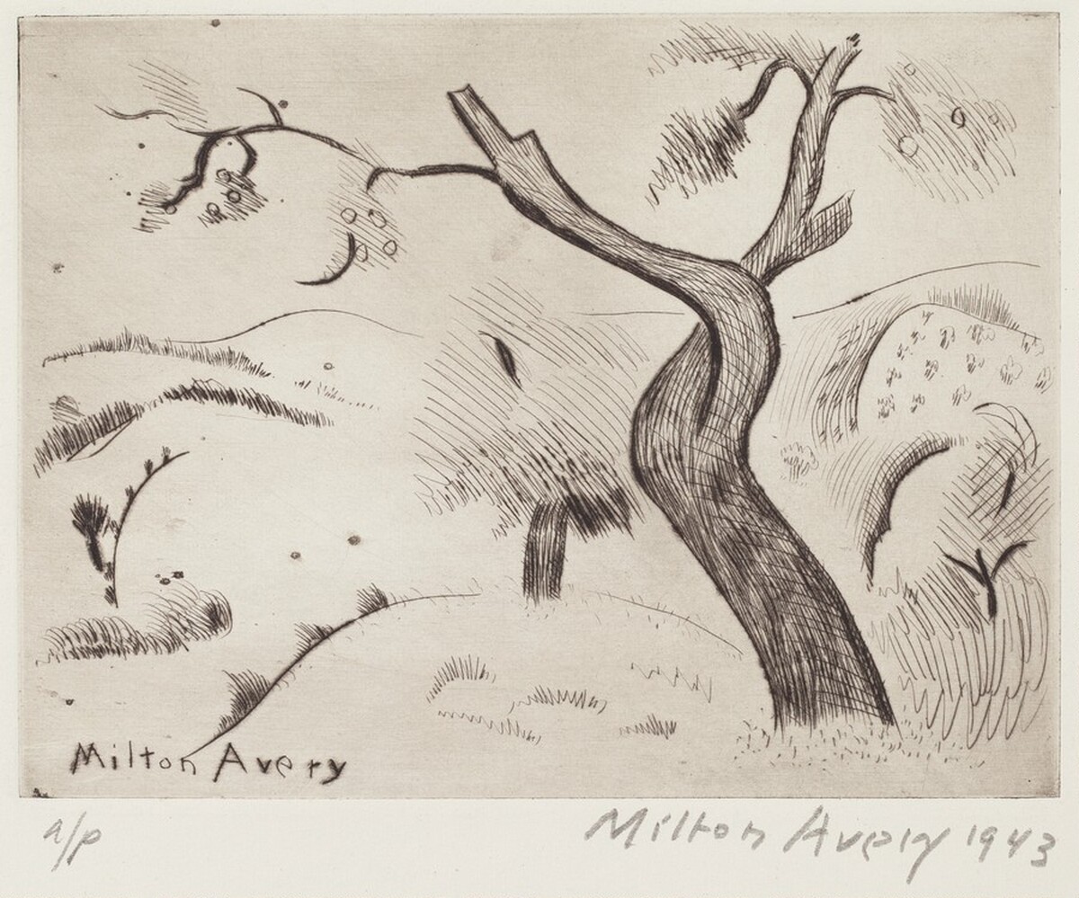 Twisted Tree by Milton Avery