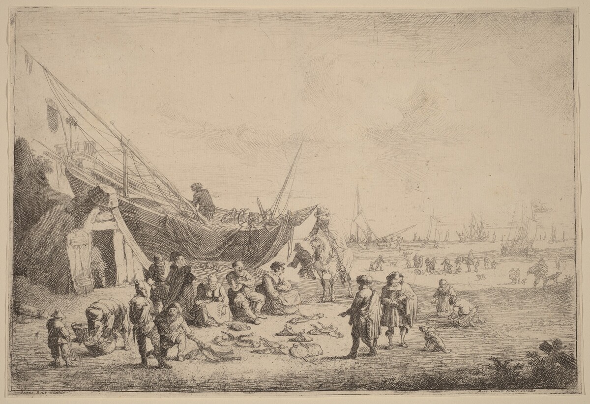 The Fishmongers by Peeter Bout