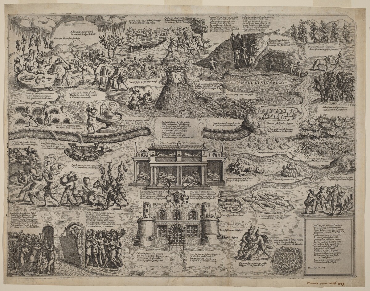 The Land of Cockaigne by Niccolò Nelli