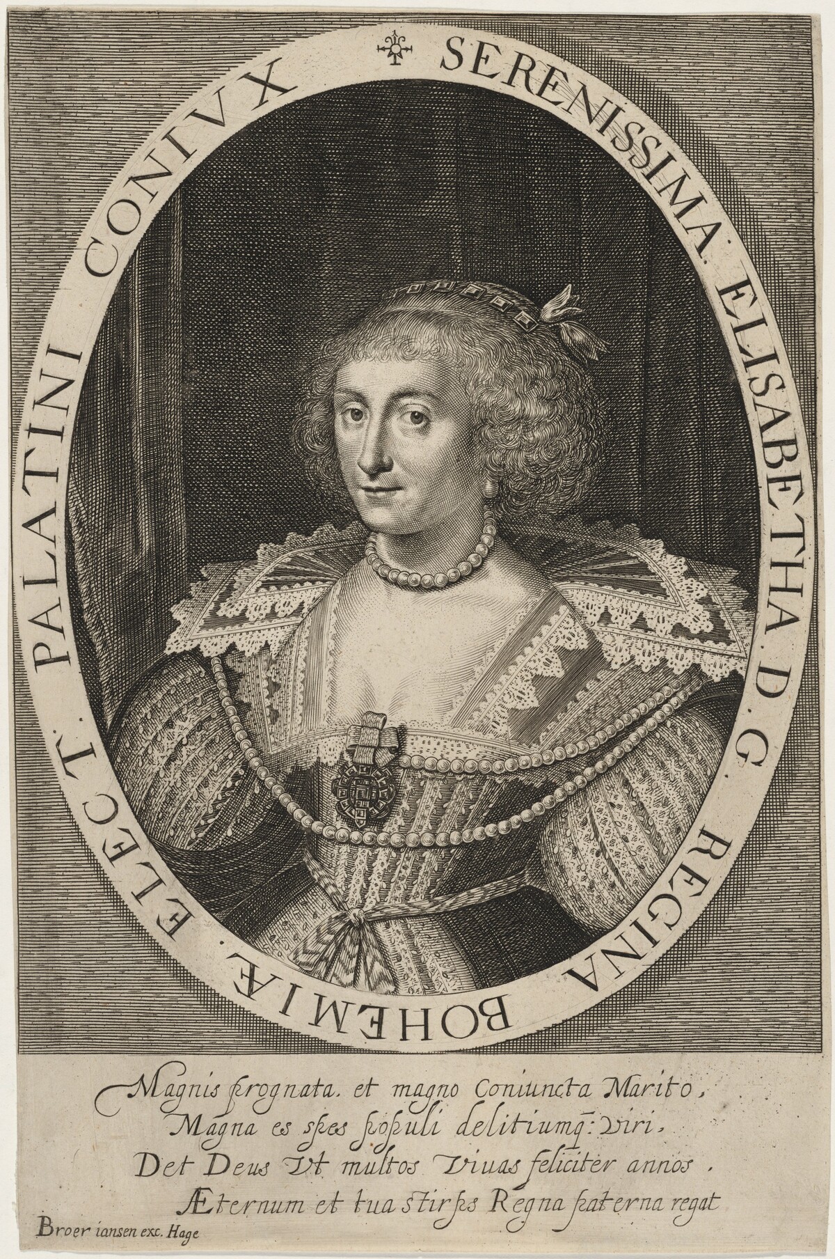 Elizabeth, Queen of Bohemia by Unknown Artist