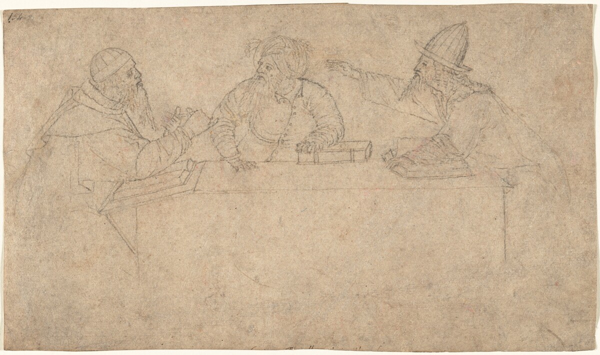 Three Philosophers by Vittore Carpaccio