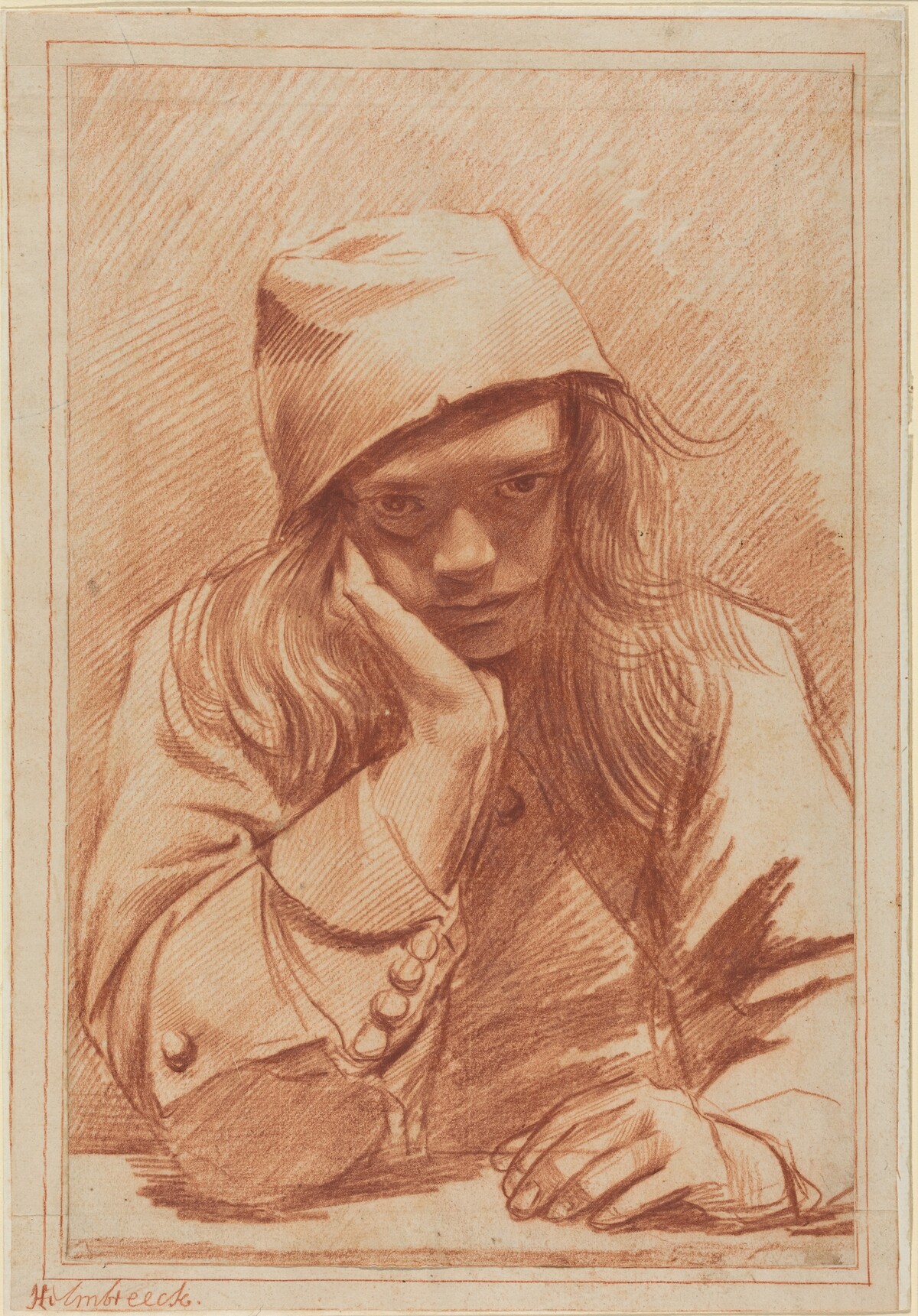 Self-Portrait by Dirk Helmbreker