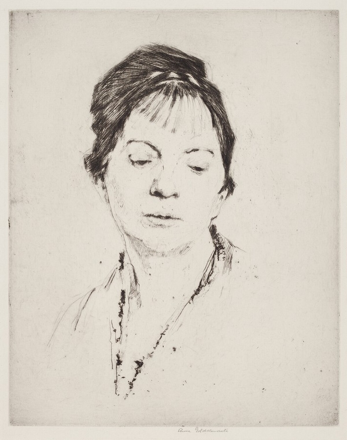Self-Portrait by Anne Goldthwaite