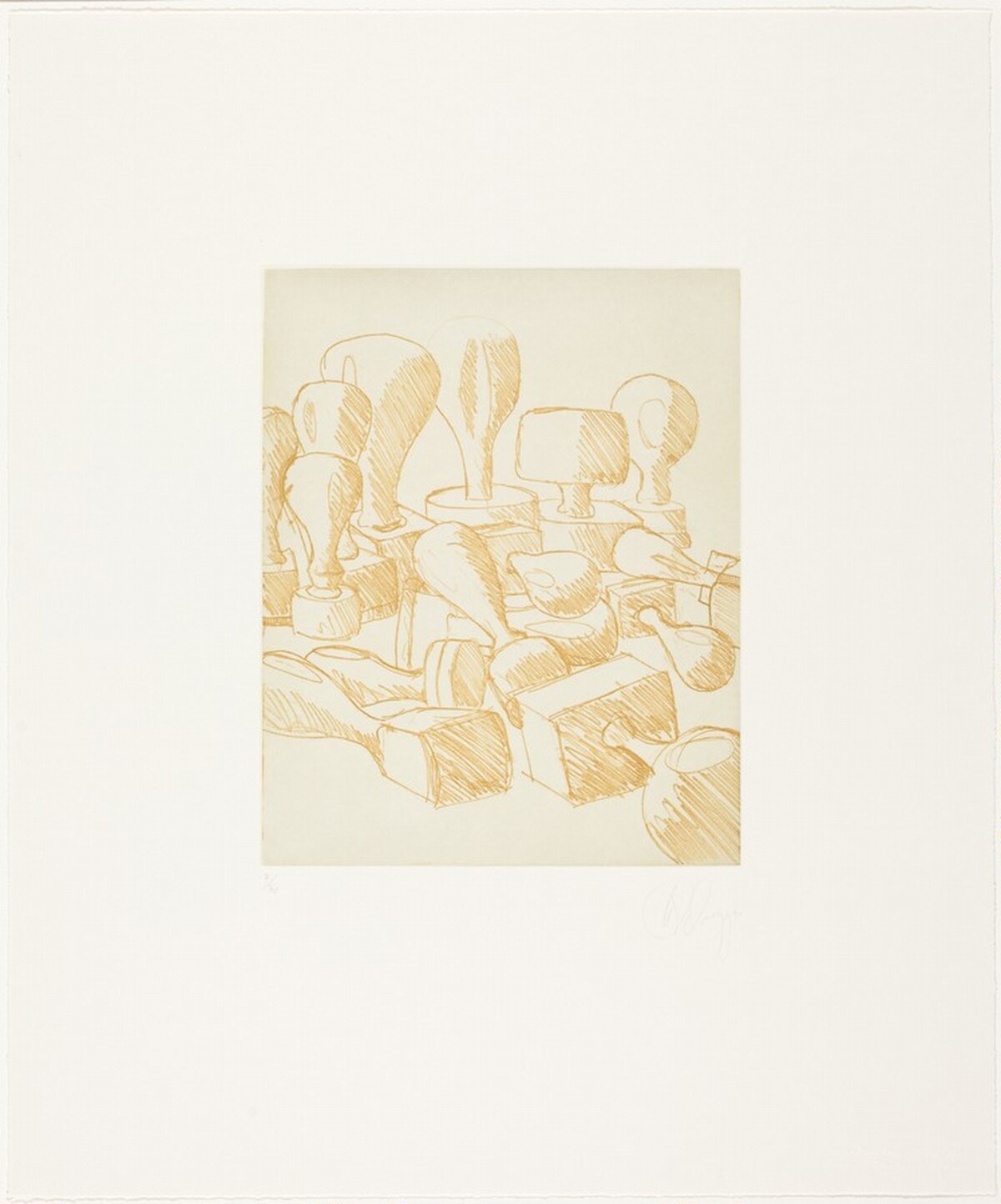 Suburbs (Softground Series) V by Tony Cragg