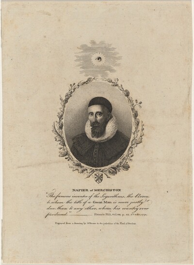 Napier of Merchiston, Inventor of Logarithms