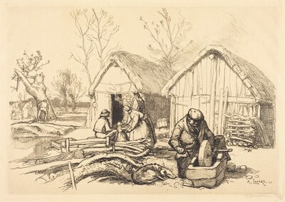 The House of the Woodcutter, Vendee (La maison du bucheron, Vendee)
