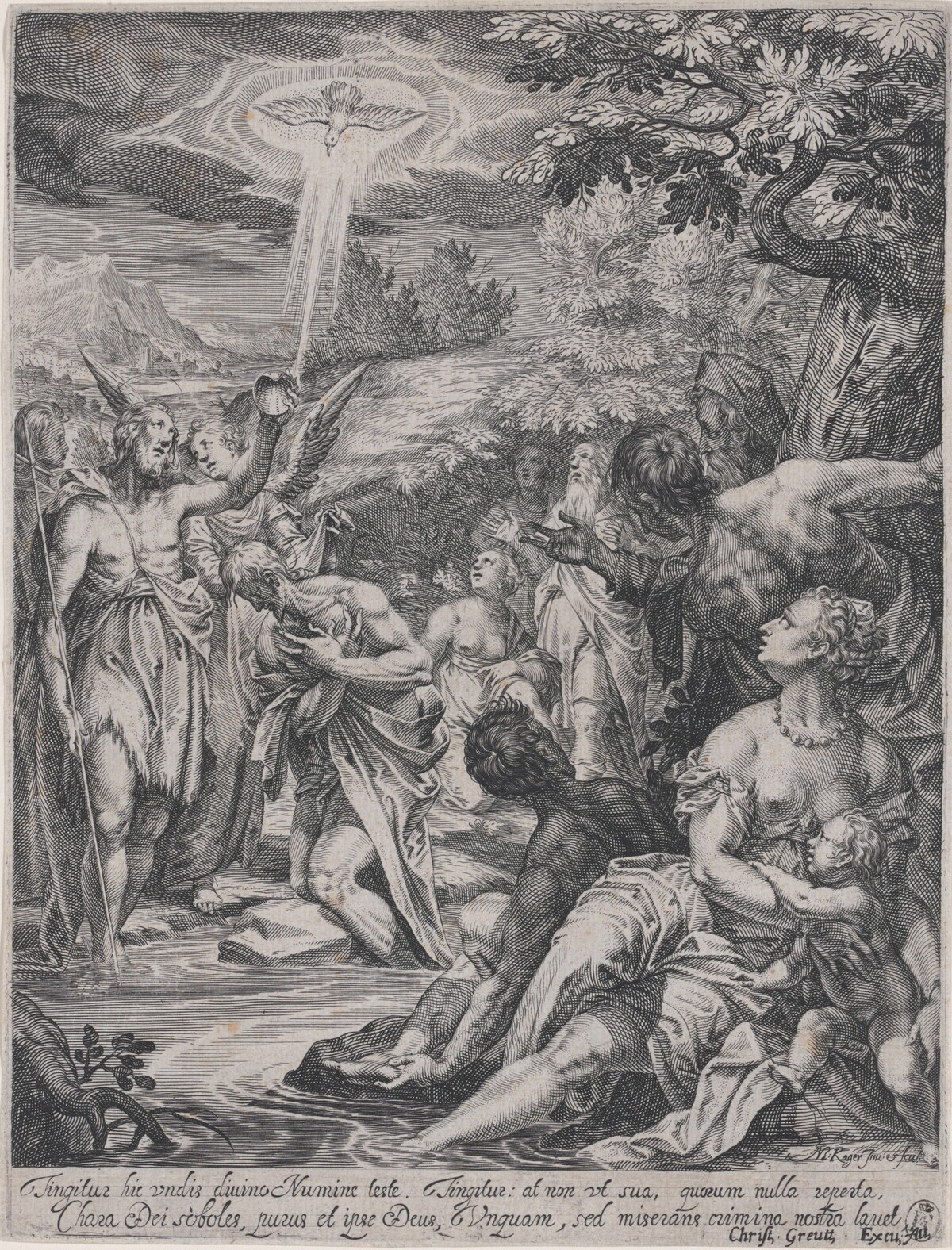 The Baptism of Christ by Johann Matthias Kager