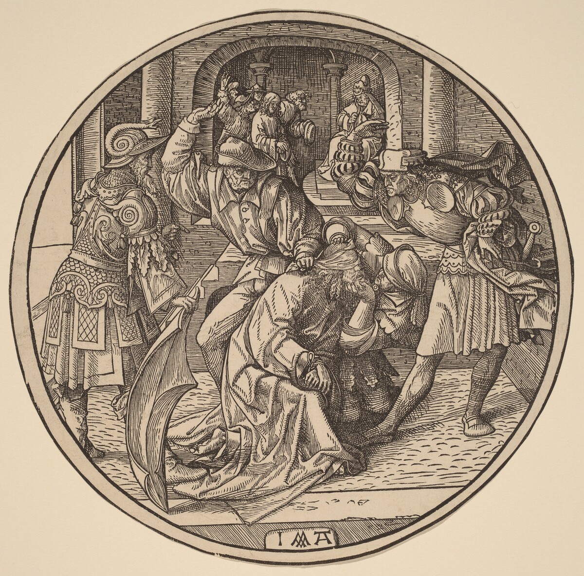 The Mocking of Christ and Christ Before Caiaphas by Jacob Cornelisz van Oostsanen