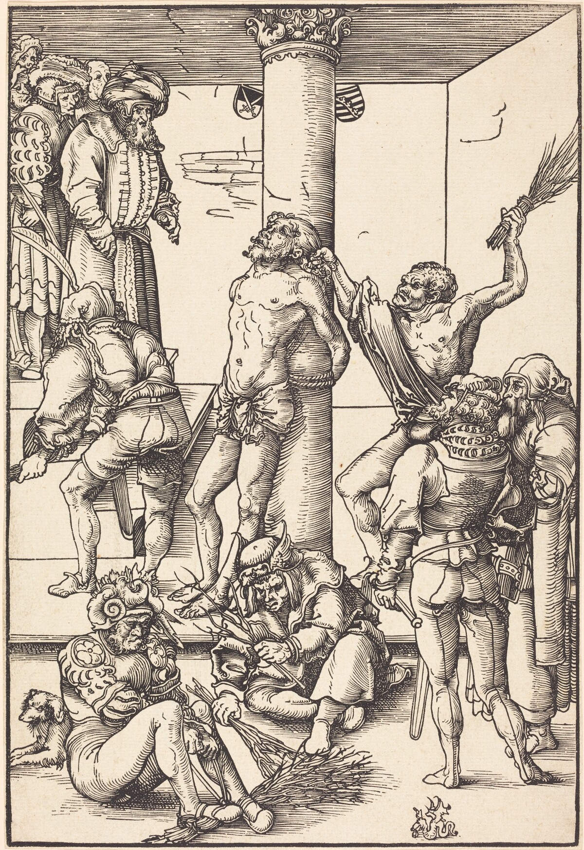 The Flagellation by Lucas Cranach the Elder