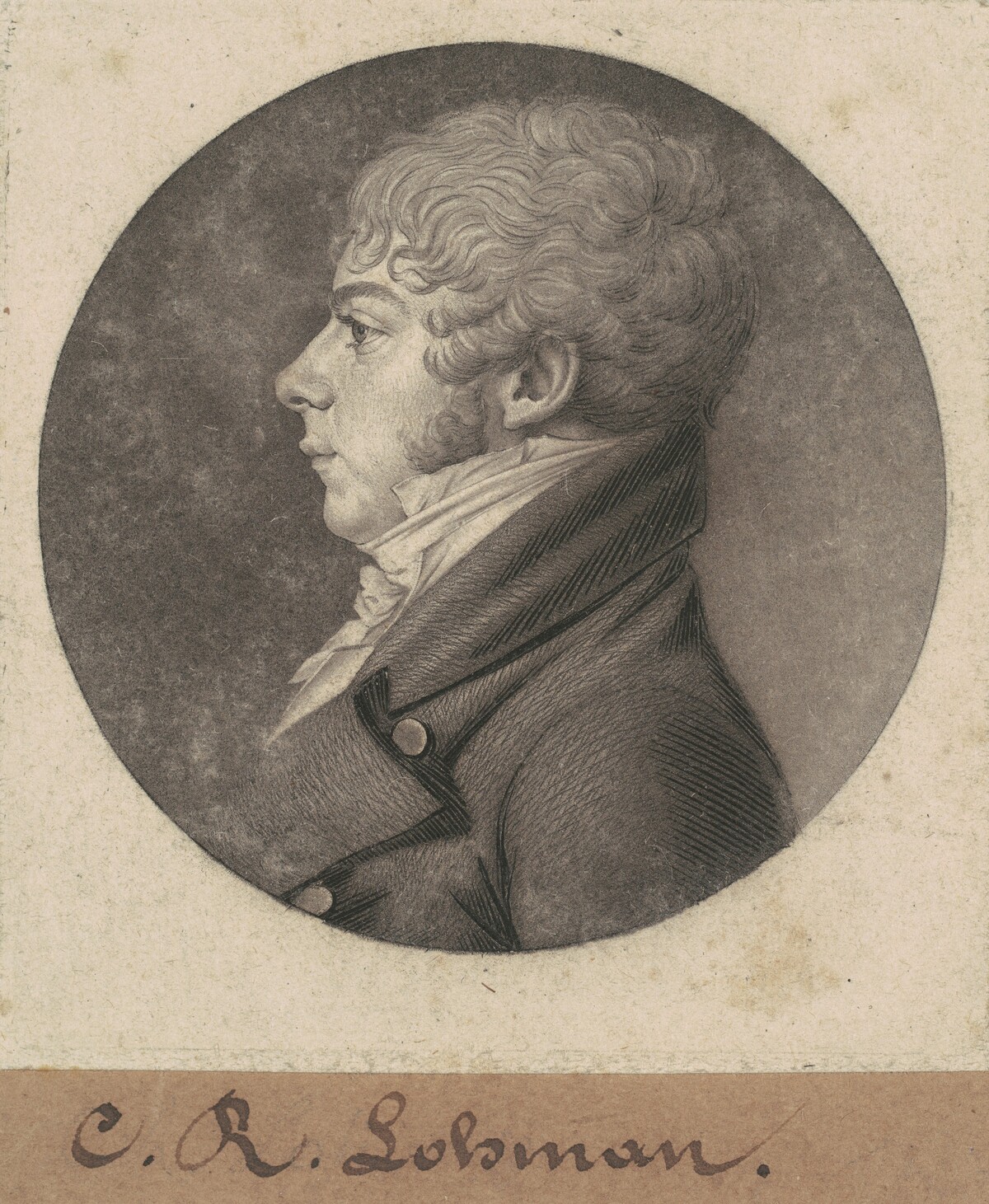 C. R. Lohman by Charles B. J. Févret de Saint-Mémin