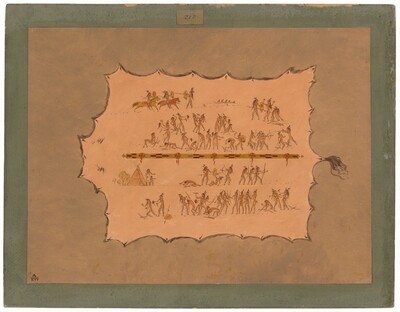Facsimile of a Sioux Robe