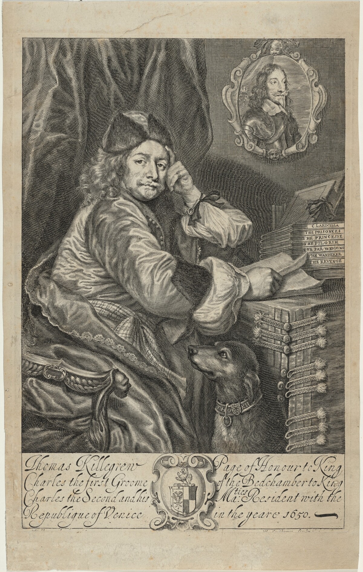 Thomas Killigrew by William Faithorne after William Sheppard