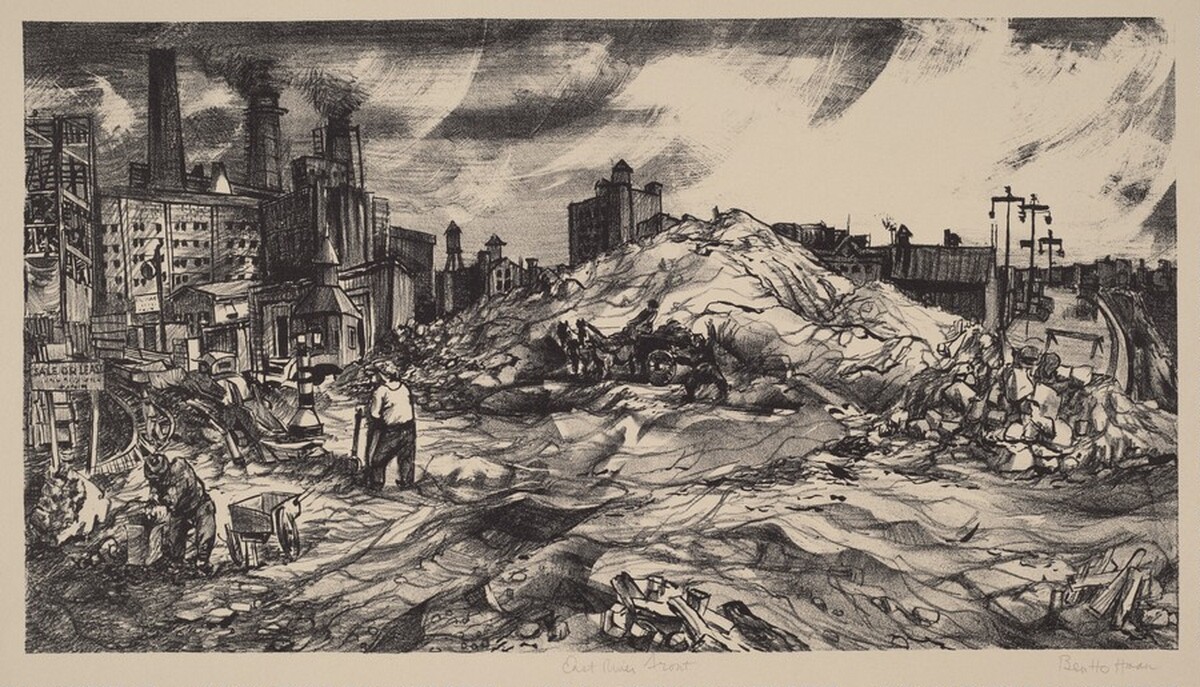 East River Front by Ben Abramowitz