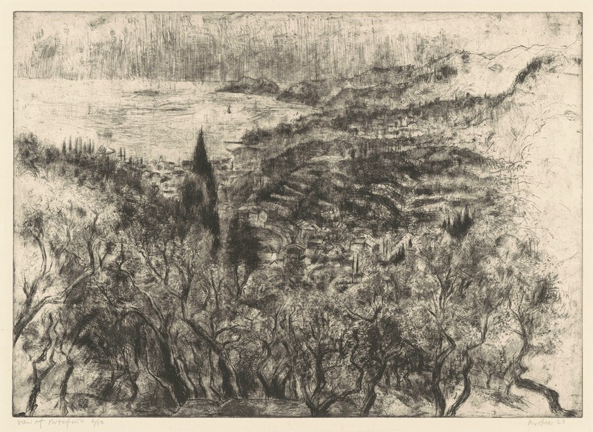 View of Portofino by Moishe Smith