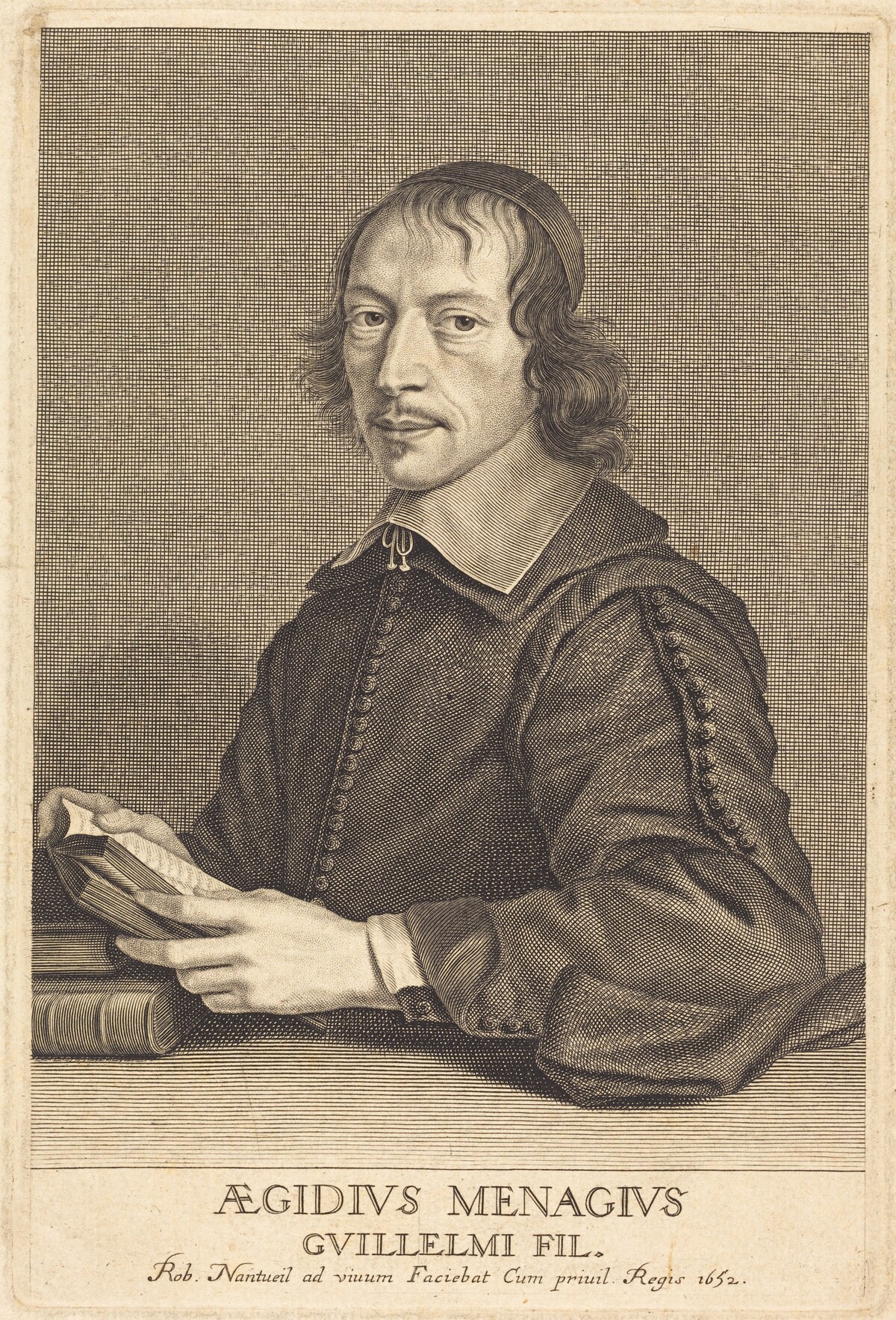 Gilles Menage by Robert Nanteuil