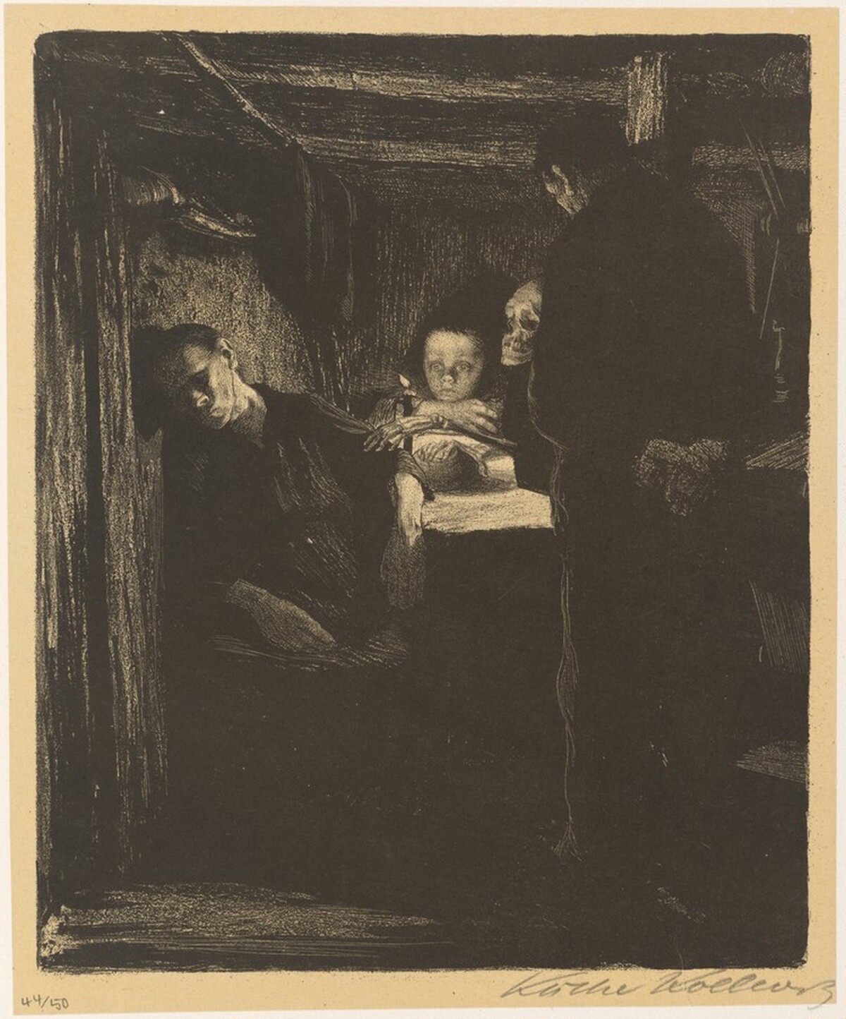 Death (Tod) by Käthe Kollwitz
